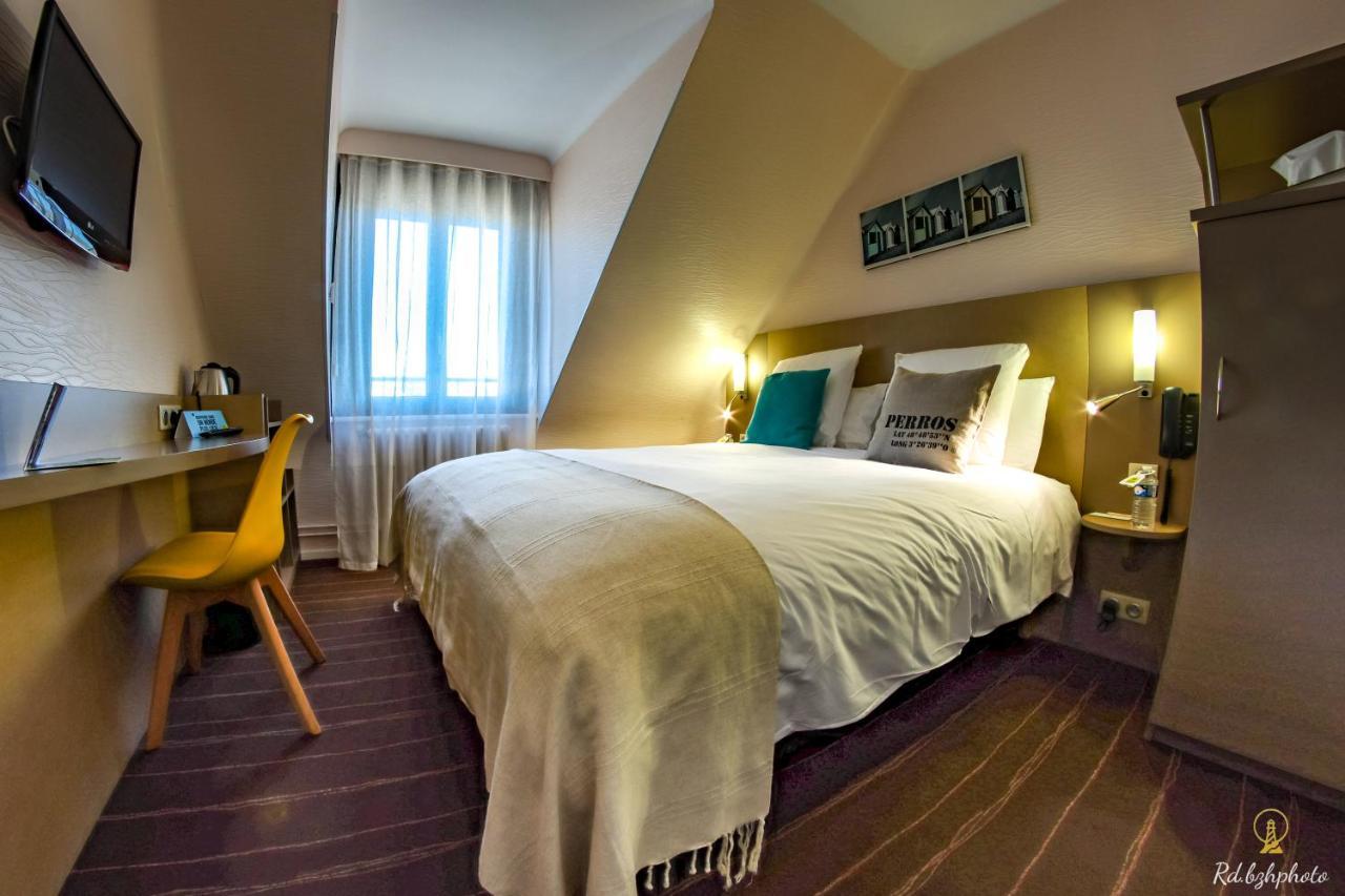 Logis Hotel Du Parc Perros-Guirec Eksteriør bilde