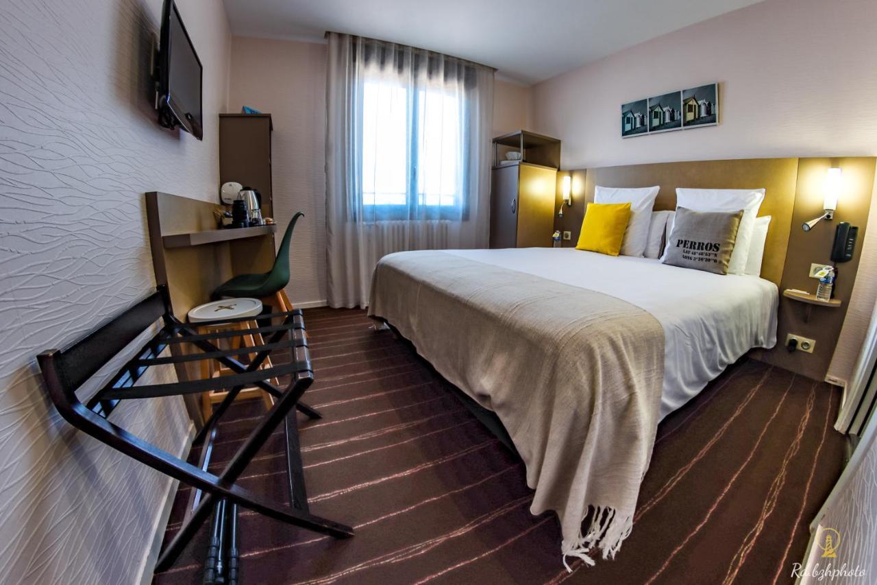 Logis Hotel Du Parc Perros-Guirec Eksteriør bilde