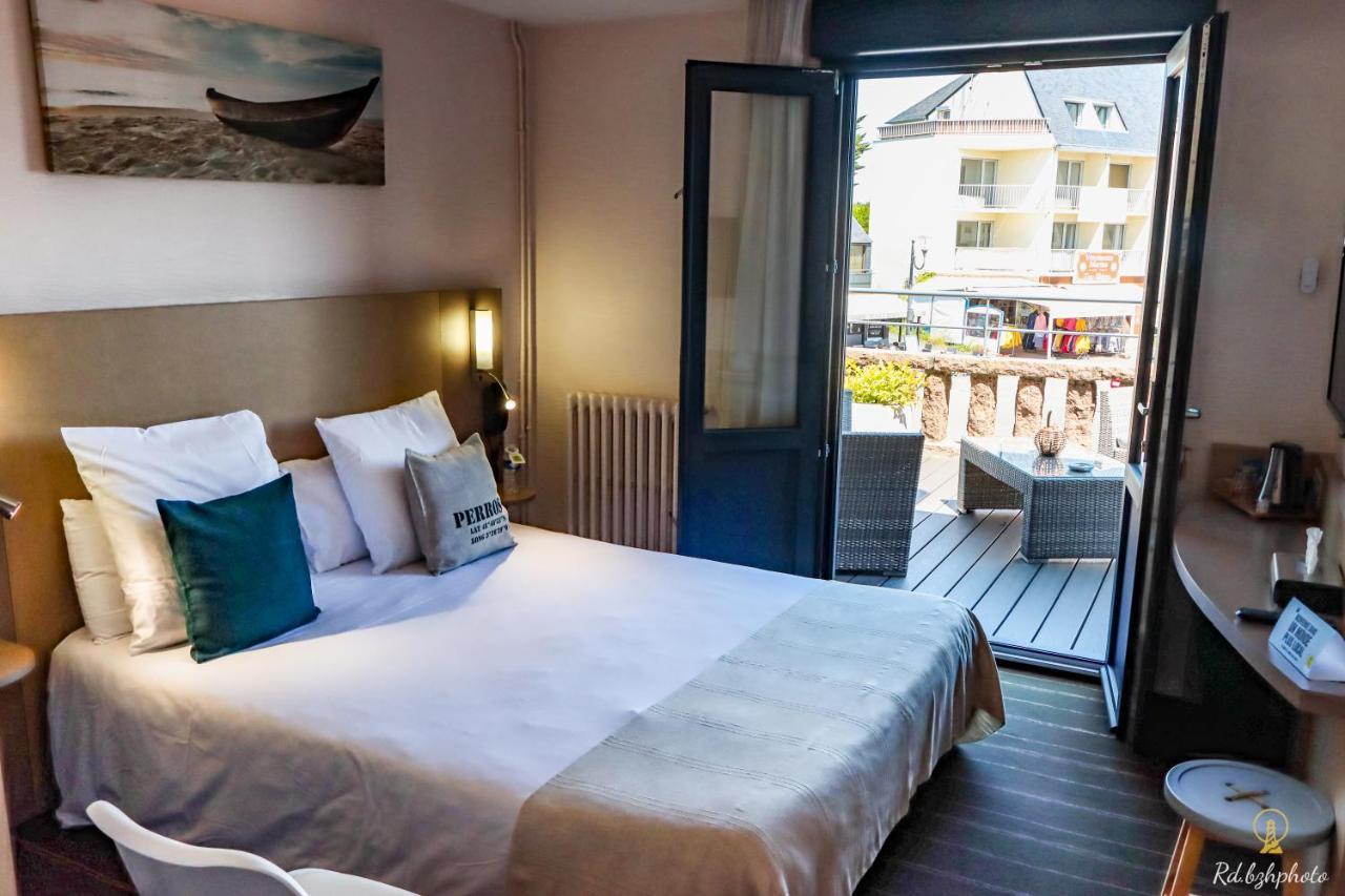 Logis Hotel Du Parc Perros-Guirec Eksteriør bilde