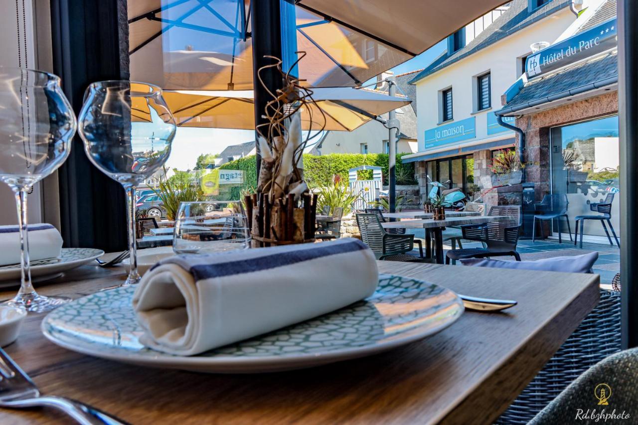 Logis Hotel Du Parc Perros-Guirec Eksteriør bilde
